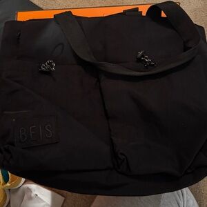 BEIS Black Sport Carryall Bag